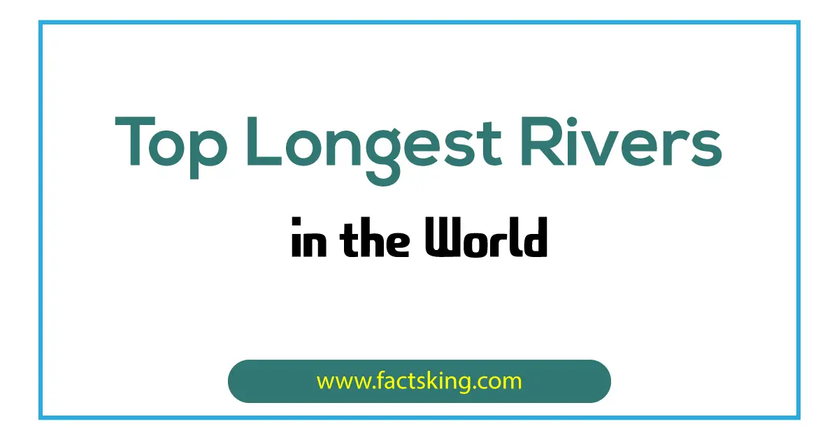 Top 10 Longest Rivers In The World 1107